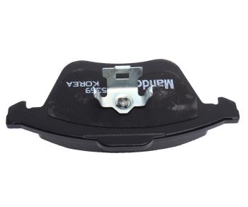 3 599 р. Колодки тормозные AUDI A6 (3.0),Allroad (00-) с датчиком передние (4шт.) MANDO MANDO mbf015369 MANDO mbf015369  с доставкой в г. Кемерово. Увеличить фотографию 3