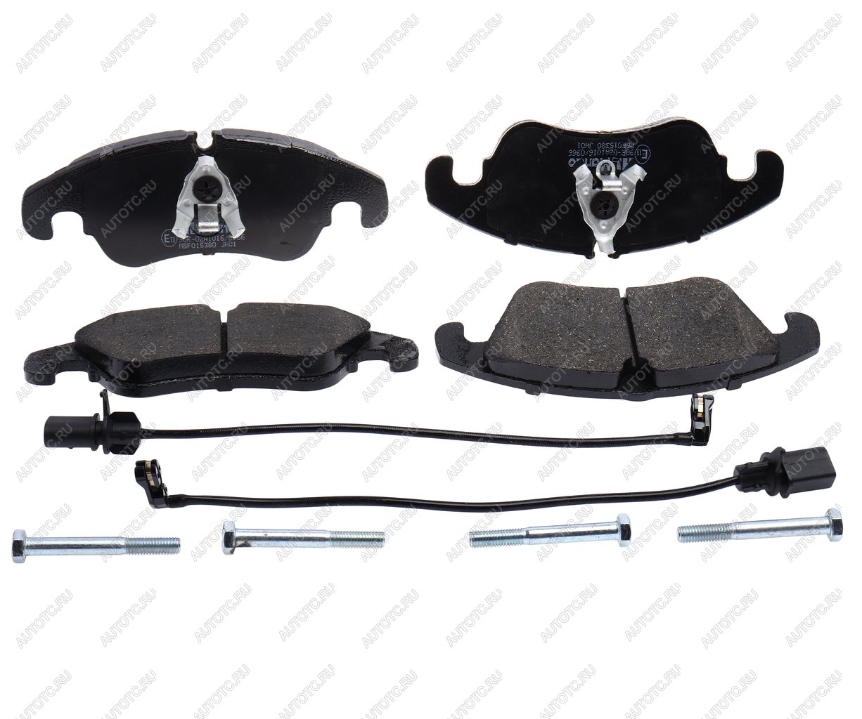 3 099 р. Колодки тормозные AUDI A6 (11-),A7 передние (4шт.) MANDO MANDO mbf015380  с доставкой в г. Кемерово