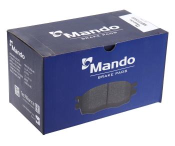 1 779 р. Колодки тормозные BMW 5 (E60),7 (E65),X5 (E70),X6 (E71) задние (4шт.) MANDO MANDO mbf015409 MANDO mbf015409  с доставкой в г. Кемерово. Увеличить фотографию 5