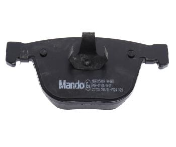 1 779 р. Колодки тормозные BMW 5 (E60),7 (E65),X5 (E70),X6 (E71) задние (4шт.) MANDO MANDO mbf015409 MANDO mbf015409  с доставкой в г. Кемерово. Увеличить фотографию 4