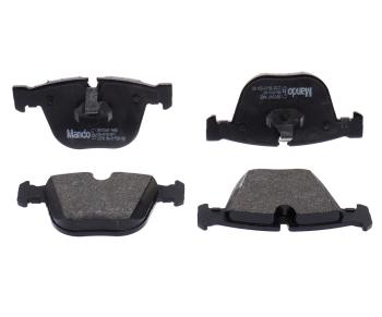 1 779 р. Колодки тормозные BMW 5 (E60),7 (E65),X5 (E70),X6 (E71) задние (4шт.) MANDO MANDO mbf015409 MANDO mbf015409  с доставкой в г. Кемерово. Увеличить фотографию 1