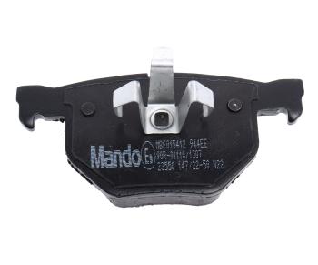 3 099 р. Колодки тормозные BMW E90,E60 (03-) (1.8/3.0) задние (4шт.) MANDO MANDO mbf015412 MANDO mbf015412  с доставкой в г. Кемерово. Увеличить фотографию 4