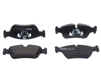 2 459 р. Колодки тормозные BMW 1 (E81,E82,E87,E88) (-06),3 (E90) передние (4шт.) MANDO MANDO mbf015414 MANDO mbf015414  с доставкой в г. Кемерово. Увеличить фотографию 1