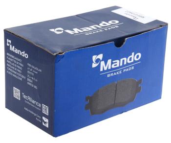 3 899 р. Колодки тормозные BMW 5 (12-) задние (4шт.) MANDO MANDO mbf015422 MANDO mbf015422  с доставкой в г. Кемерово. Увеличить фотографию 5