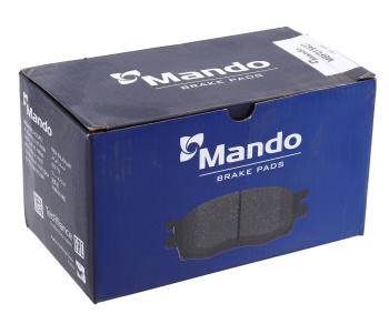 3 199 р. Колодки тормозные BMW 1 (E81,F20,F21,F30,F35,F31),M3 (F80) задние (4шт.) MANDO MANDO mbf015427 MANDO mbf015427  с доставкой в г. Кемерово. Увеличить фотографию 4