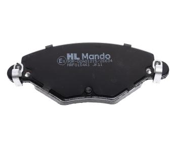 2 799 р. Колодки тормозные CITROEN C5 (01-) (1.6 D/2.0 D/1.8/2.0) передние (4шт.) MANDO MANDO mbf015461 MANDO mbf015461  с доставкой в г. Кемерово. Увеличить фотографию 3