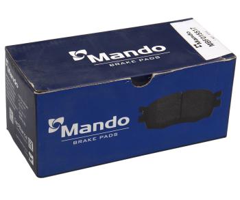 1 789 р. Колодки тормозные NISSAN Terrano 2 FORD Maverick передние (4шт.) MANDO MANDO mbf015517 MANDO mbf015517  с доставкой в г. Кемерово. Увеличить фотографию 4