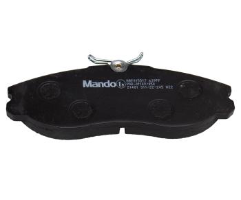 1 789 р. Колодки тормозные NISSAN Terrano 2 FORD Maverick передние (4шт.) MANDO MANDO mbf015517 MANDO mbf015517  с доставкой в г. Кемерово. Увеличить фотографию 2