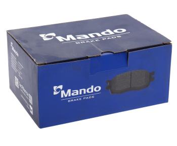 2 899 р. Колодки тормозные BMW 3 (E36),5 (E28),7 (E32) передние (4шт.) MANDO MANDO mbf015566 MANDO mbf015566  с доставкой в г. Кемерово. Увеличить фотографию 5