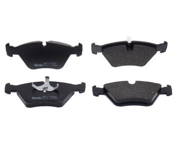 2 899 р. Колодки тормозные BMW 3 (E36),5 (E28),7 (E32) передние (4шт.) MANDO MANDO mbf015566 MANDO mbf015566  с доставкой в г. Кемерово. Увеличить фотографию 1