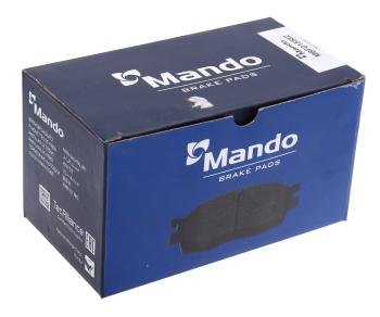 2 099 р. Колодки тормозные JEEP Grand Cherokee (10-) задние (4шт.) MANDO MANDO mbf015582 MANDO mbf015582  с доставкой в г. Кемерово. Увеличить фотографию 5