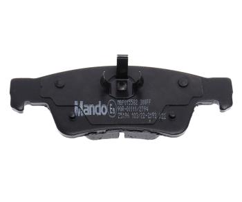 2 099 р. Колодки тормозные JEEP Grand Cherokee (10-) задние (4шт.) MANDO MANDO mbf015582 MANDO mbf015582  с доставкой в г. Кемерово. Увеличить фотографию 4