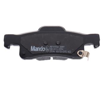 2 099 р. Колодки тормозные JEEP Grand Cherokee (10-) задние (4шт.) MANDO MANDO mbf015582 MANDO mbf015582  с доставкой в г. Кемерово. Увеличить фотографию 3
