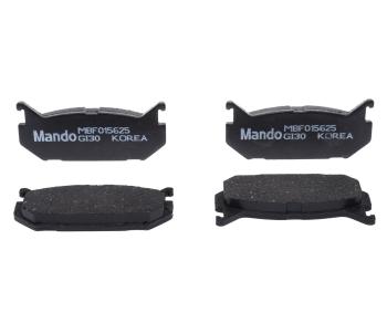 1 029 р. Колодки тормозные MAZDA 626 (92-97),Xedos 6,MX-6 FORD Probe задние (4шт.) MANDO MANDO mbf015625  с доставкой в г. Кемерово. Увеличить фотографию 1