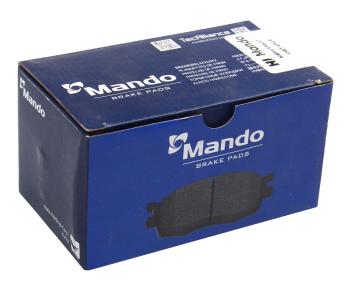 1 549 р. Колодки тормозные MAZDA 6 GG (02-07) (LF 2.0/L3 2.3) передние (4шт.) MANDO MANDO mbf015637 MANDO mbf015637  с доставкой в г. Кемерово. Увеличить фотографию 5