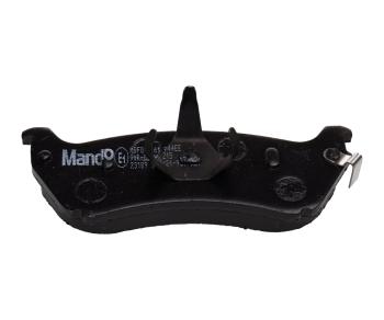 2 799 р. Колодки тормозные MERCEDES ML (W230),ML (W430) задние (4шт.) MANDO MANDO mbf015661  с доставкой в г. Кемерово. Увеличить фотографию 4