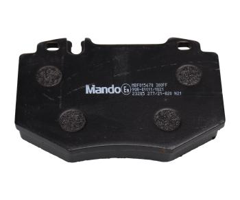 2 699 р. Колодки тормозные MERCEDES S (W220) передние (4шт.) MANDO MANDO mbf015670 MANDO mbf015670  с доставкой в г. Кемерово. Увеличить фотографию 3
