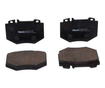 2 699 р. Колодки тормозные MERCEDES S (W220) передние (4шт.) MANDO MANDO mbf015670 MANDO mbf015670  с доставкой в г. Кемерово. Увеличить фотографию 1