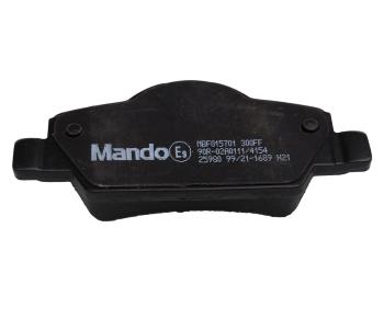 1 979 р. Колодки тормозные MINI Cooper (13-) задние (4шт.) MANDO MANDO mbf015701 MANDO mbf015701  с доставкой в г. Кемерово. Увеличить фотографию 4