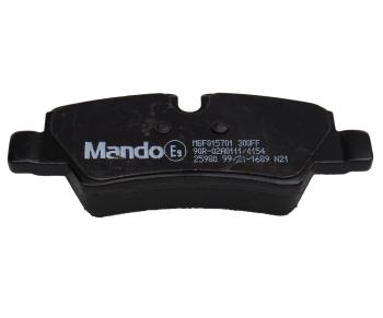 1 979 р. Колодки тормозные MINI Cooper (13-) задние (4шт.) MANDO MANDO mbf015701 MANDO mbf015701  с доставкой в г. Кемерово. Увеличить фотографию 3