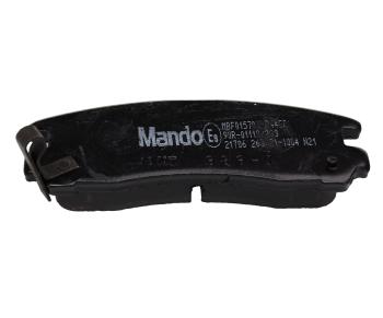 1 239 р. Колодки тормозные MITSUBISHI Galant (92-04),Pajero Pinin (99-) задние (4шт.) MANDO MANDO mbf015707  с доставкой в г. Кемерово. Увеличить фотографию 4