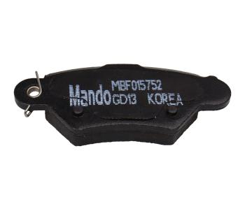 1 379 р. Колодки тормозные OPEL Astra G,Zafira (1.8/2.0) задние (4шт.) MANDO MANDO mbf015752 MANDO mbf015752  с доставкой в г. Кемерово. Увеличить фотографию 3