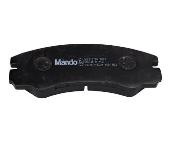 2 499 р. Колодки тормозные OPEL Frontera B (98-) (2.2/2.2D/3.2) передние (4шт.) MANDO MANDO mbf015760 MANDO mbf015760  с доставкой в г. Кемерово. Увеличить фотографию 3