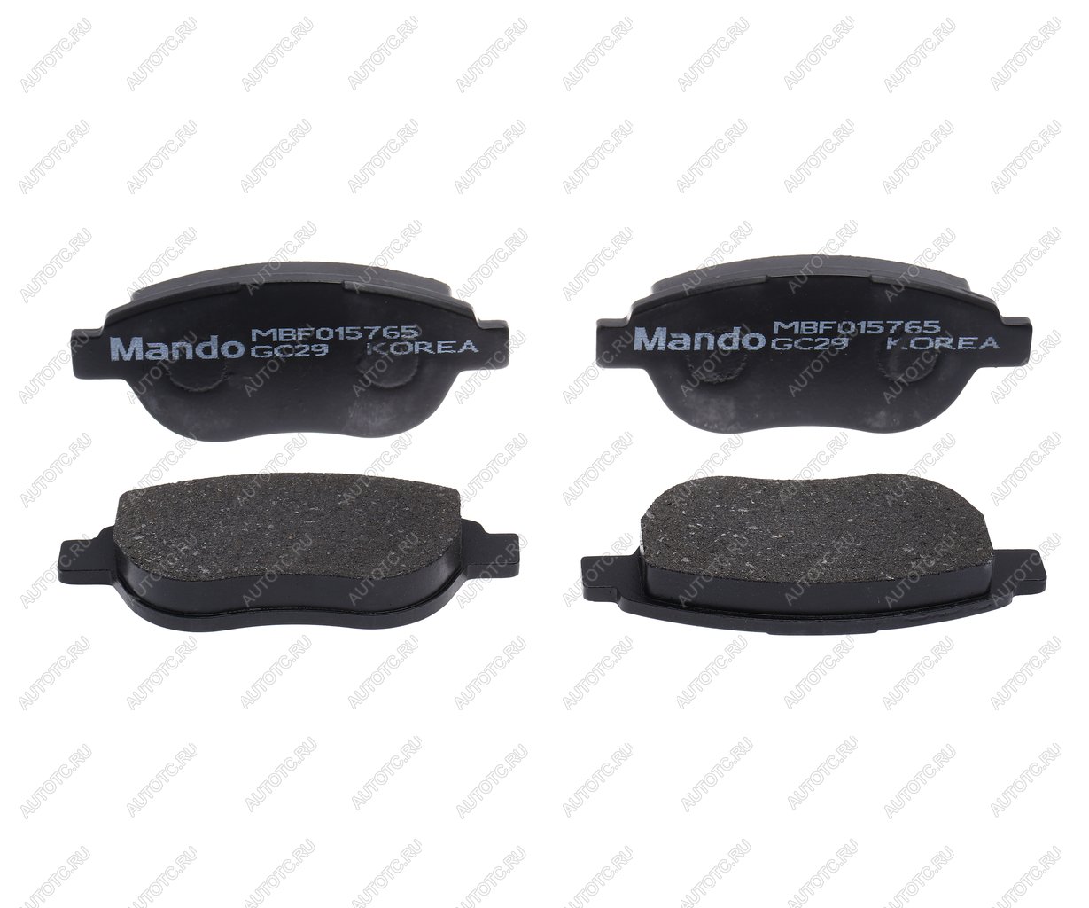 1 799 р. Колодки тормозные FIAT 500L OPEL Corsa передние (4шт.) MANDO MANDO mbf015765 MANDO mbf015765  с доставкой в г. Кемерово