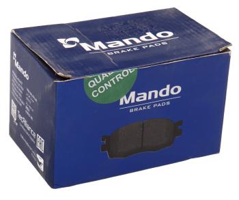 1 439 р. Колодки тормозные TOYOTA Corolla (92-01),Carina E (92-96),Rav 4 (94-95) передние (4шт.) MANDO MANDO mbf015854 MANDO mbf015854  с доставкой в г. Кемерово. Увеличить фотографию 5