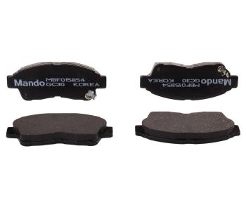 1 439 р. Колодки тормозные TOYOTA Corolla (92-01),Carina E (92-96),Rav 4 (94-95) передние (4шт.) MANDO MANDO mbf015854 MANDO mbf015854  с доставкой в г. Кемерово. Увеличить фотографию 1