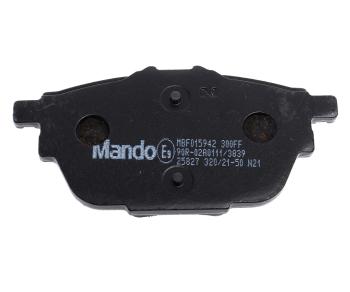 3 799 р. Колодки тормозные CITROEN C4 Grand Picasso задние (4шт.) MANDO MANDO mbf015942 MANDO mbf015942  с доставкой в г. Кемерово. Увеличить фотографию 4