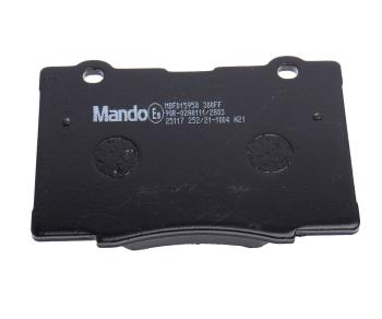3 899 р. Колодки тормозные HONDA Accord (98-02),Civic (01-05),Legend (06-) передние (4шт.) MANDO MANDO mbf015958 MANDO mbf015958  с доставкой в г. Кемерово. Увеличить фотографию 3
