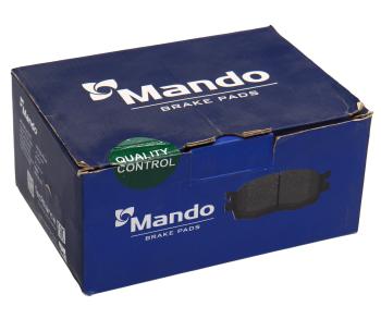 3 199 р. Колодки тормозные NISSAN Cabstar (06-) передние (с датчиком) (4шт.) MANDO MANDO mbf015966  с доставкой в г. Кемерово. Увеличить фотографию 4