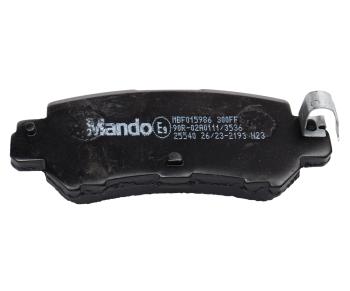 2 999 р. Колодки тормозные MAZDA CX-5 (11-) задние (4шт.) MANDO MANDO mbf015986 MANDO mbf015986  с доставкой в г. Кемерово. Увеличить фотографию 4