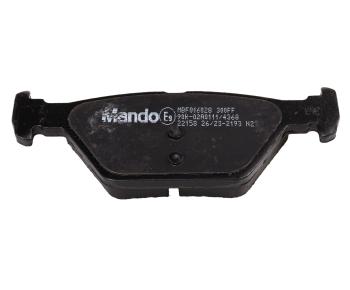 3 499 р. Колодки тормозные SUBARU Legacy (15-),Outback (15-) задние (4шт.) MANDO MANDO mbf016028 MANDO mbf016028  с доставкой в г. Кемерово. Увеличить фотографию 3