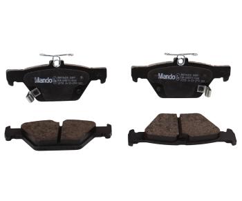 3 499 р. Колодки тормозные SUBARU Legacy (15-),Outback (15-) задние (4шт.) MANDO MANDO mbf016028 MANDO mbf016028  с доставкой в г. Кемерово. Увеличить фотографию 1