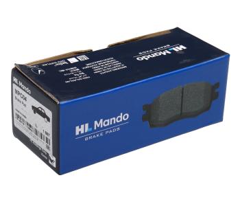 1 039 р. Колодки тормозные RENAULT Megane 2,Scenic 2 передние (4шт.) MANDO MANDO mpc04 MANDO mpc04  с доставкой в г. Кемерово. Увеличить фотографию 4