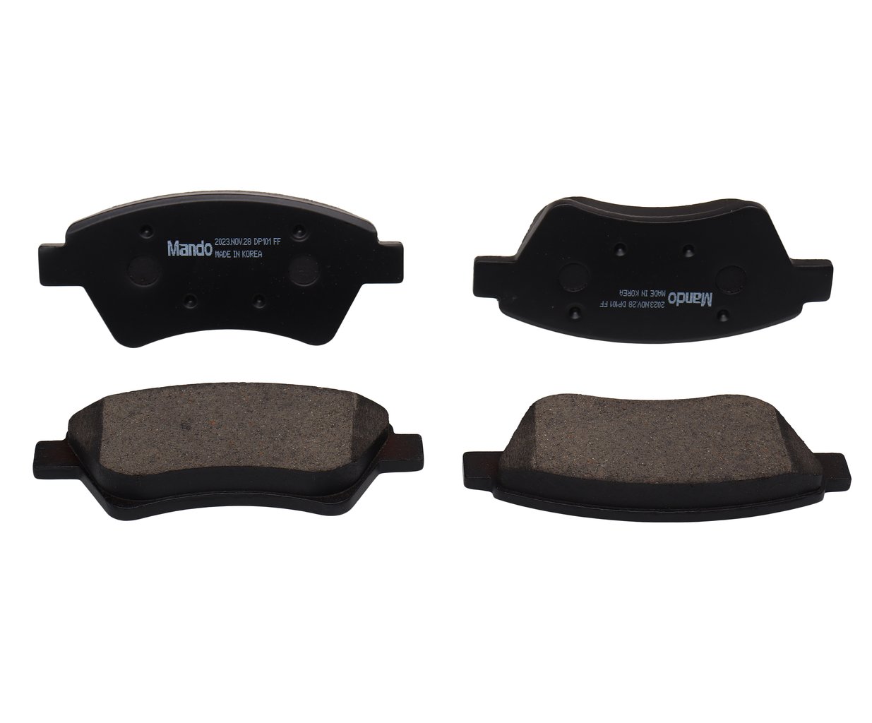 1 039 р. Колодки тормозные RENAULT Megane 2,Scenic 2 передние (4шт.) MANDO MANDO mpc04 MANDO mpc04  с доставкой в г. Кемерово
