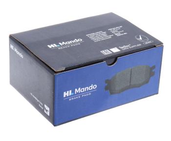 1 599 р. Колодки тормозные FORD Fiesta (95-01-),Fusion (01-) MAZDA 2 (03-),121 (96-) передние (4шт.) MANDO MANDO mpf10 MANDO mpf10  с доставкой в г. Кемерово. Увеличить фотографию 5