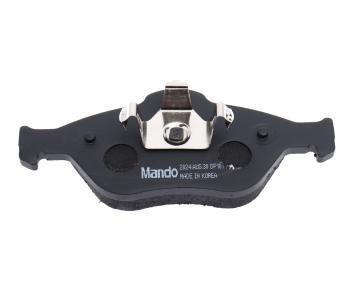 1 599 р. Колодки тормозные FORD Fiesta (95-01-),Fusion (01-) MAZDA 2 (03-),121 (96-) передние (4шт.) MANDO MANDO mpf10 MANDO mpf10  с доставкой в г. Кемерово. Увеличить фотографию 4