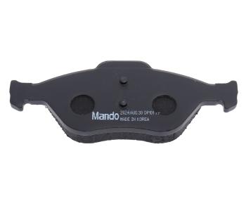 1 599 р. Колодки тормозные FORD Fiesta (95-01-),Fusion (01-) MAZDA 2 (03-),121 (96-) передние (4шт.) MANDO MANDO mpf10 MANDO mpf10  с доставкой в г. Кемерово. Увеличить фотографию 3