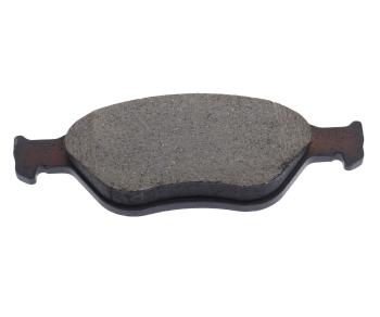 1 599 р. Колодки тормозные FORD Fiesta (95-01-),Fusion (01-) MAZDA 2 (03-),121 (96-) передние (4шт.) MANDO MANDO mpf10 MANDO mpf10  с доставкой в г. Кемерово. Увеличить фотографию 2