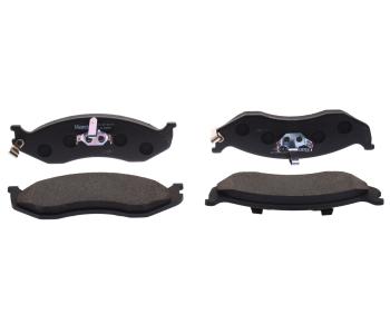 1 549 р. Колодки тормозные KIA Carnival (99-) JEEP Grand Cherokee (-99) передние (4шт.) MANDO MANDO mpk10 MANDO mpk10  с доставкой в г. Кемерово. Увеличить фотографию 1