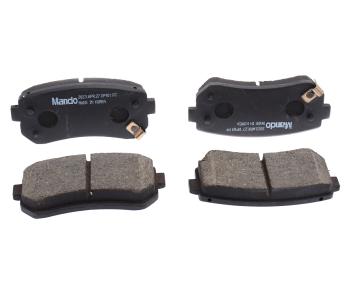 1 349 р. Колодки тормозные HYUNDAI Creta (16-) задние (4шт.) MANDO MANDO mpk42 MANDO mpk42  с доставкой в г. Кемерово. Увеличить фотографию 1