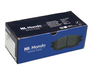 1 549 р. Колодки тормозные NISSAN Pathfinder,Navara (2.5CDI) (R17) передние (4шт.) MANDO MANDO mpn11 MANDO mpn11  с доставкой в г. Кемерово. Увеличить фотографию 4