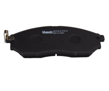 1 549 р. Колодки тормозные NISSAN Pathfinder,Navara (2.5CDI) (R17) передние (4шт.) MANDO MANDO mpn11 MANDO mpn11  с доставкой в г. Кемерово. Увеличить фотографию 3