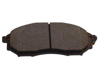 1 549 р. Колодки тормозные NISSAN Pathfinder,Navara (2.5CDI) (R17) передние (4шт.) MANDO MANDO mpn11 MANDO mpn11  с доставкой в г. Кемерово. Увеличить фотографию 2