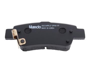 1 069 р. Колодки тормозные HONDA CR-V 3 (07-) задние (4шт.) MANDO MANDO mpo17 MANDO mpo17  с доставкой в г. Кемерово. Увеличить фотографию 4