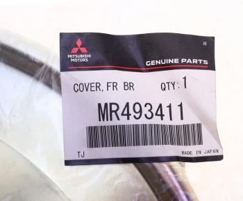 3 099 р. Кожух MITSUBISHI Lancer (00-13) диска тормозного переднего левого OE MITSUBISHI mr493411  с доставкой в г. Кемерово. Увеличить фотографию 3