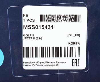 2 049 р. Амортизатор VW Golf 2 передний левыйправый масляный MANDO MANDO mss015431  с доставкой в г. Кемерово. Увеличить фотографию 4